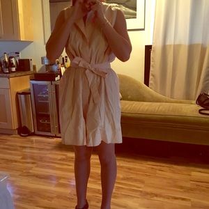 Al pink gap shirt dress